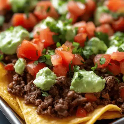 Beef Nachos Supreme