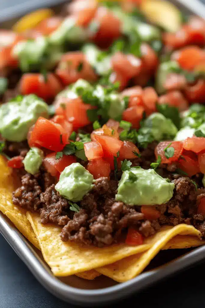 Beef Nachos Supreme