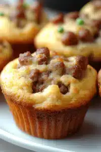 Bisquick Sausage Muffins