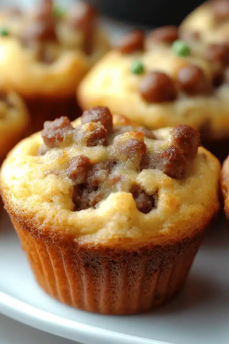 Bisquick Sausage Muffins