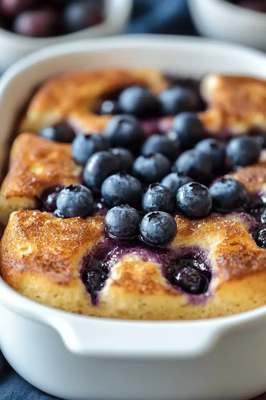 Blueberry French Toast Casserole