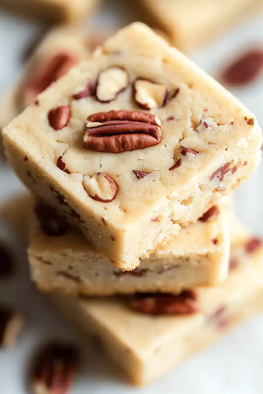 Butter Pecan Shortbread Cookies