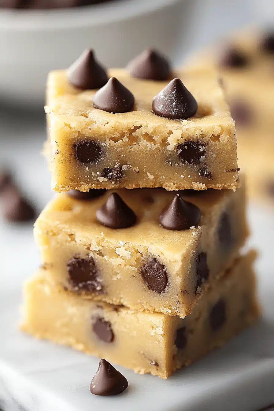 Cake Mix Cookie Bars ingredients organized and measured on kitchen counter