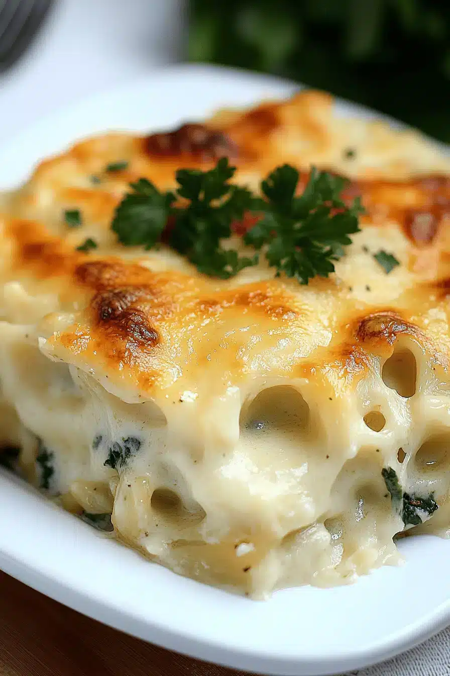 Cauliflower Alfredo Bake