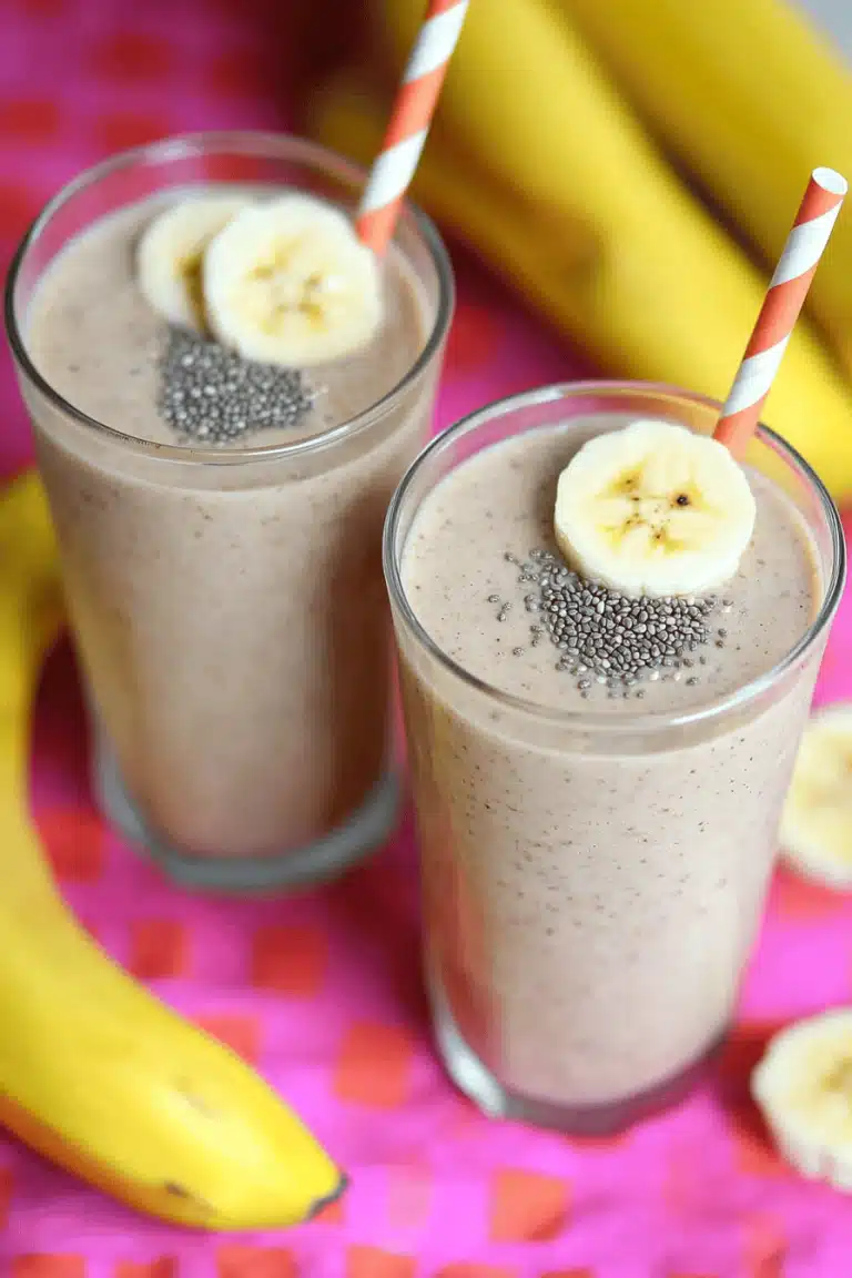 Chia Banana Smoothie