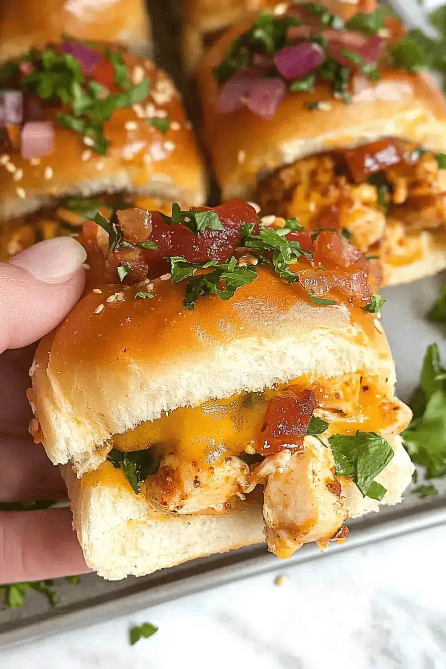 Chicken Sliders Hawaiian Rolls ingredients