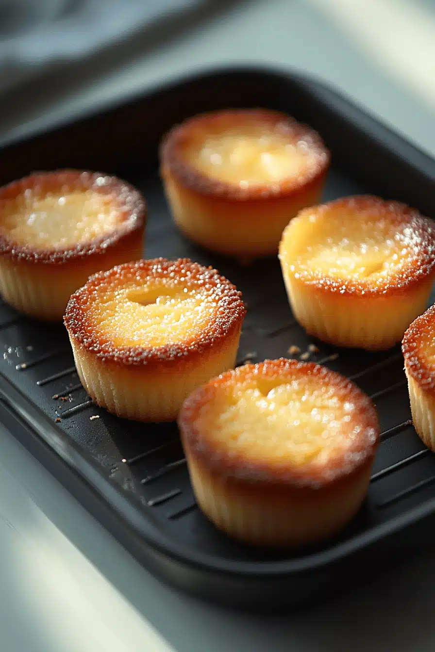 Chinese Egg Cake Recipe slice on plate showing perfect texture and swirl pattern