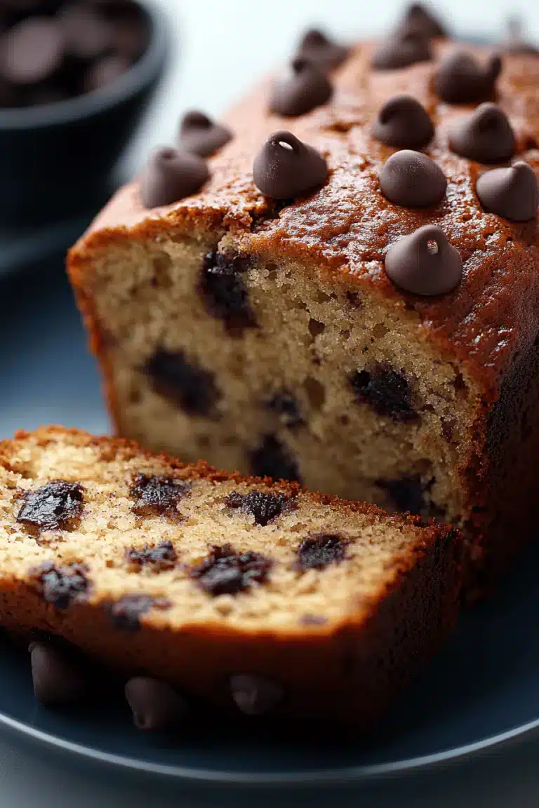 Chocolate Chip Banana Bread Recipe