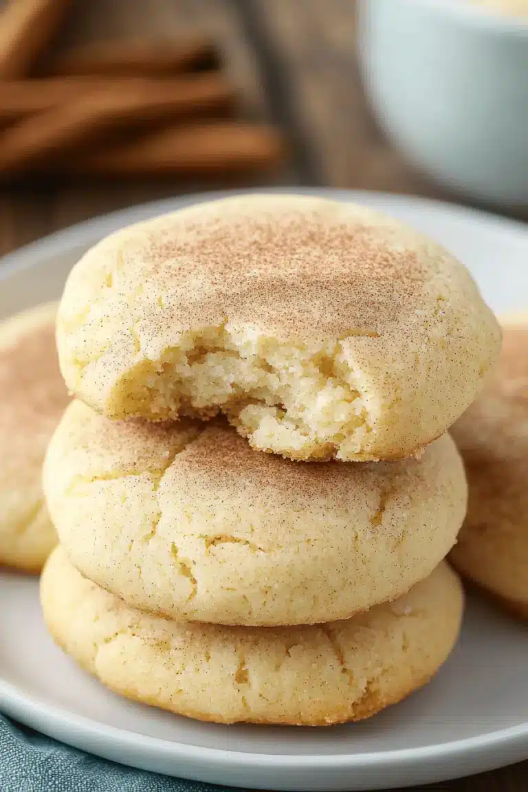 Cinnamon Crinkle Cookies