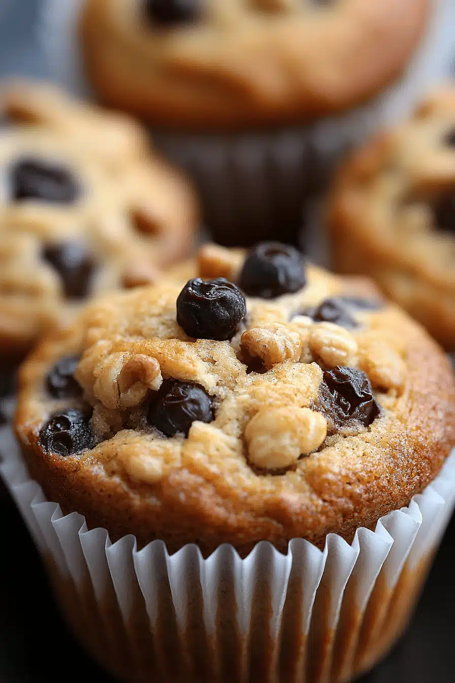 Classic Bran Muffin Recipe slice on plate showing perfect texture and swirl pattern