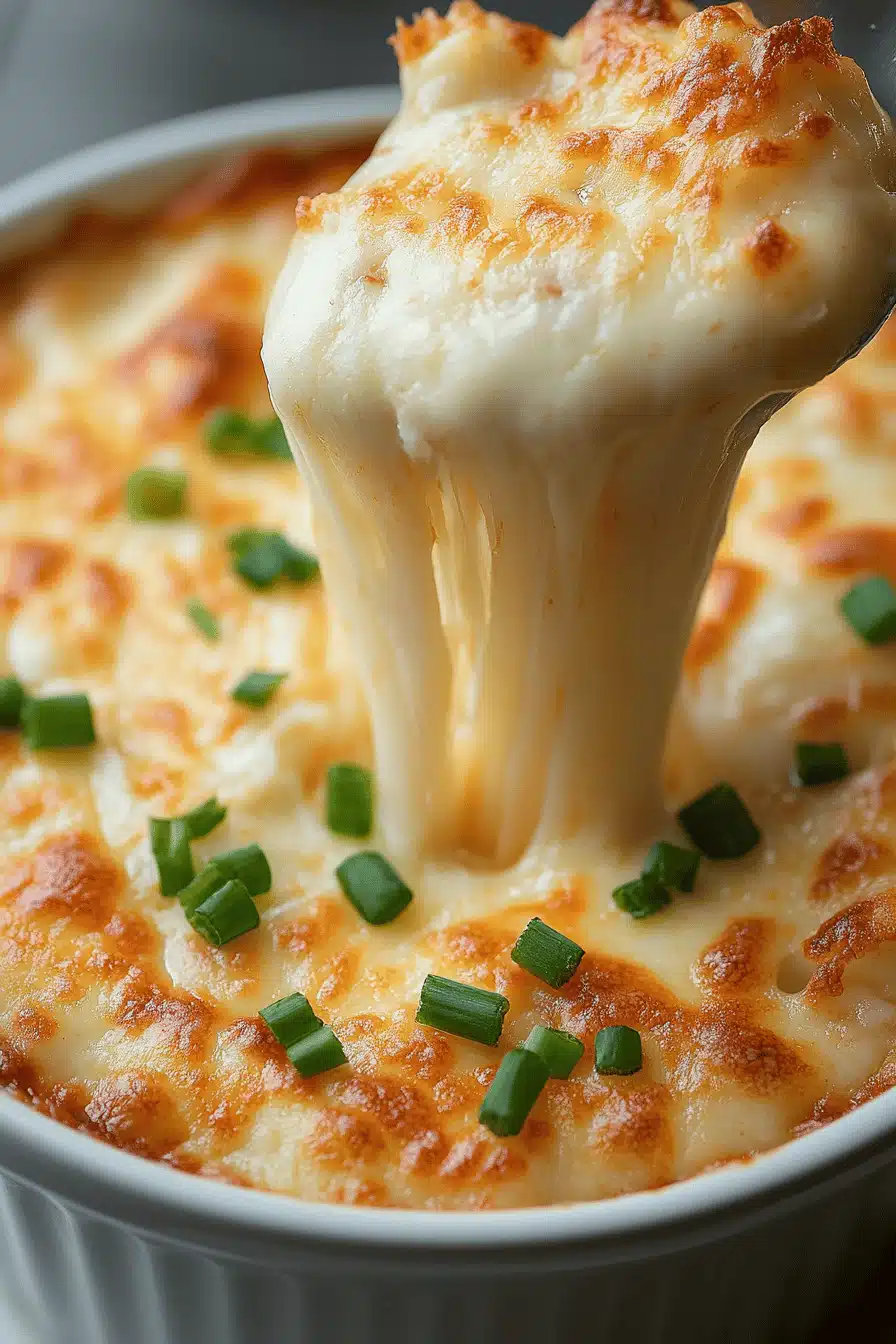 Crab Rangoon Dip slice on plate showing perfect texture and swirl pattern