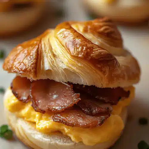 Croissant Breakfast Sandwich