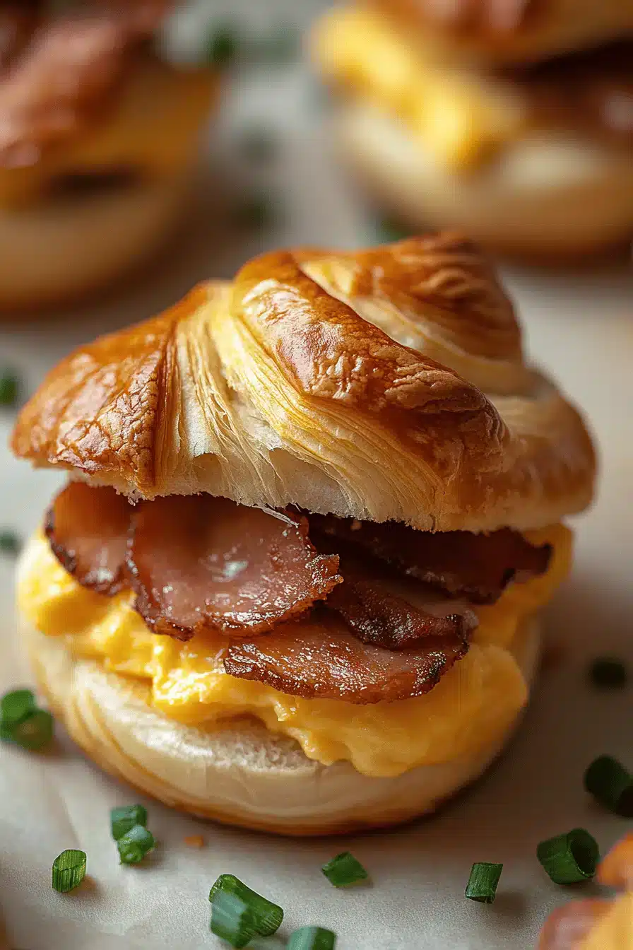 Croissant Breakfast Sandwich