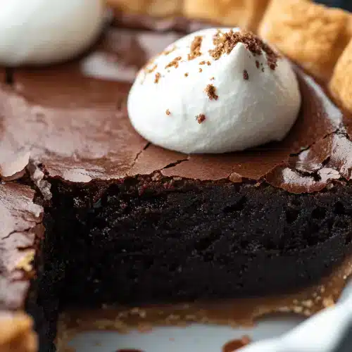 Fudgy Brownie Pie Tips