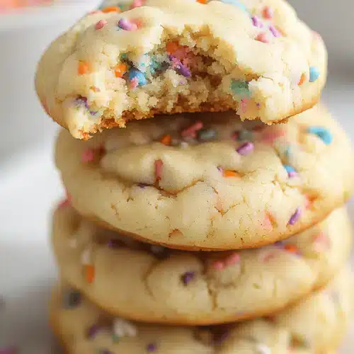 Funfetti Cake Mix Cookies