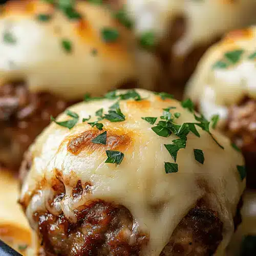 Garlic Bread Meatball Bombs