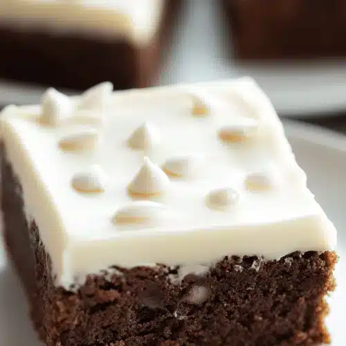 Gingerbread Sheet Cake