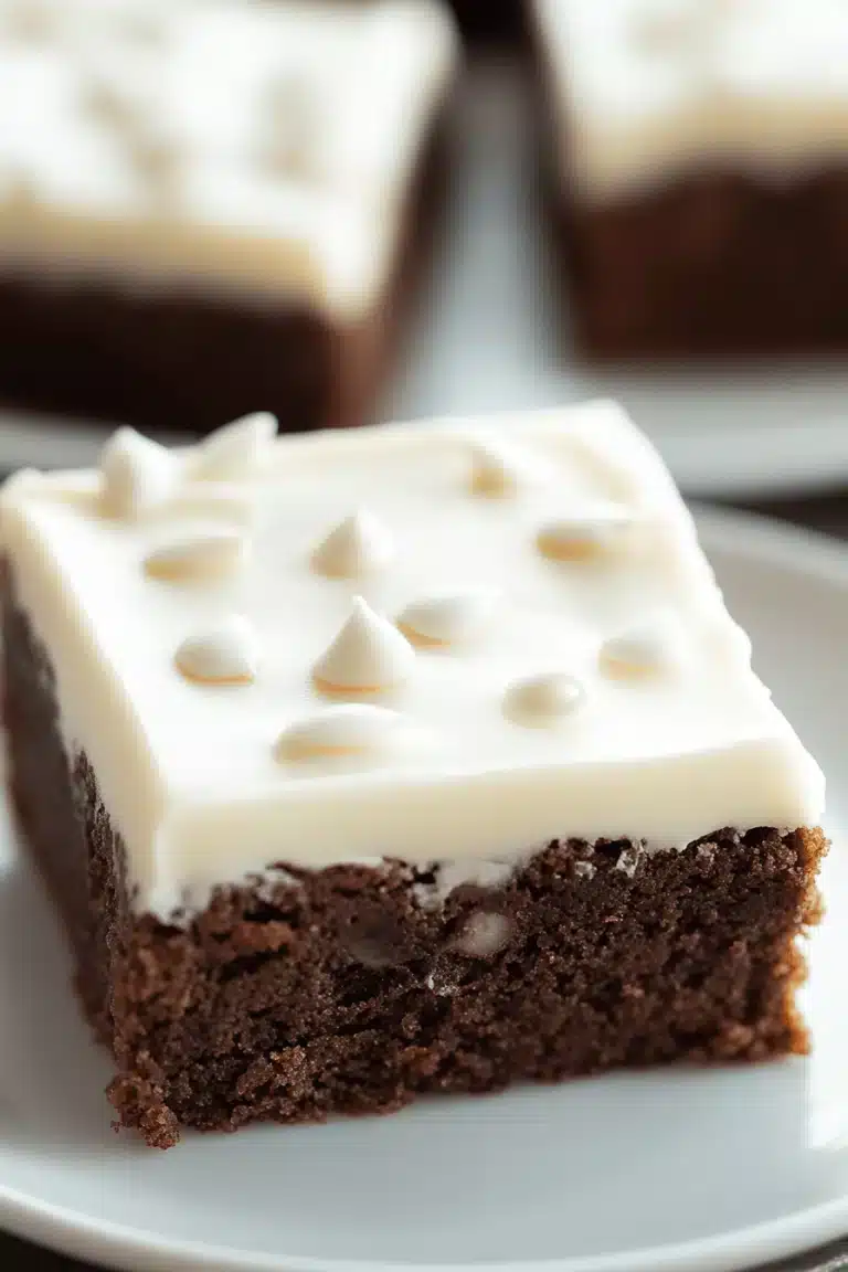Gingerbread Sheet Cake