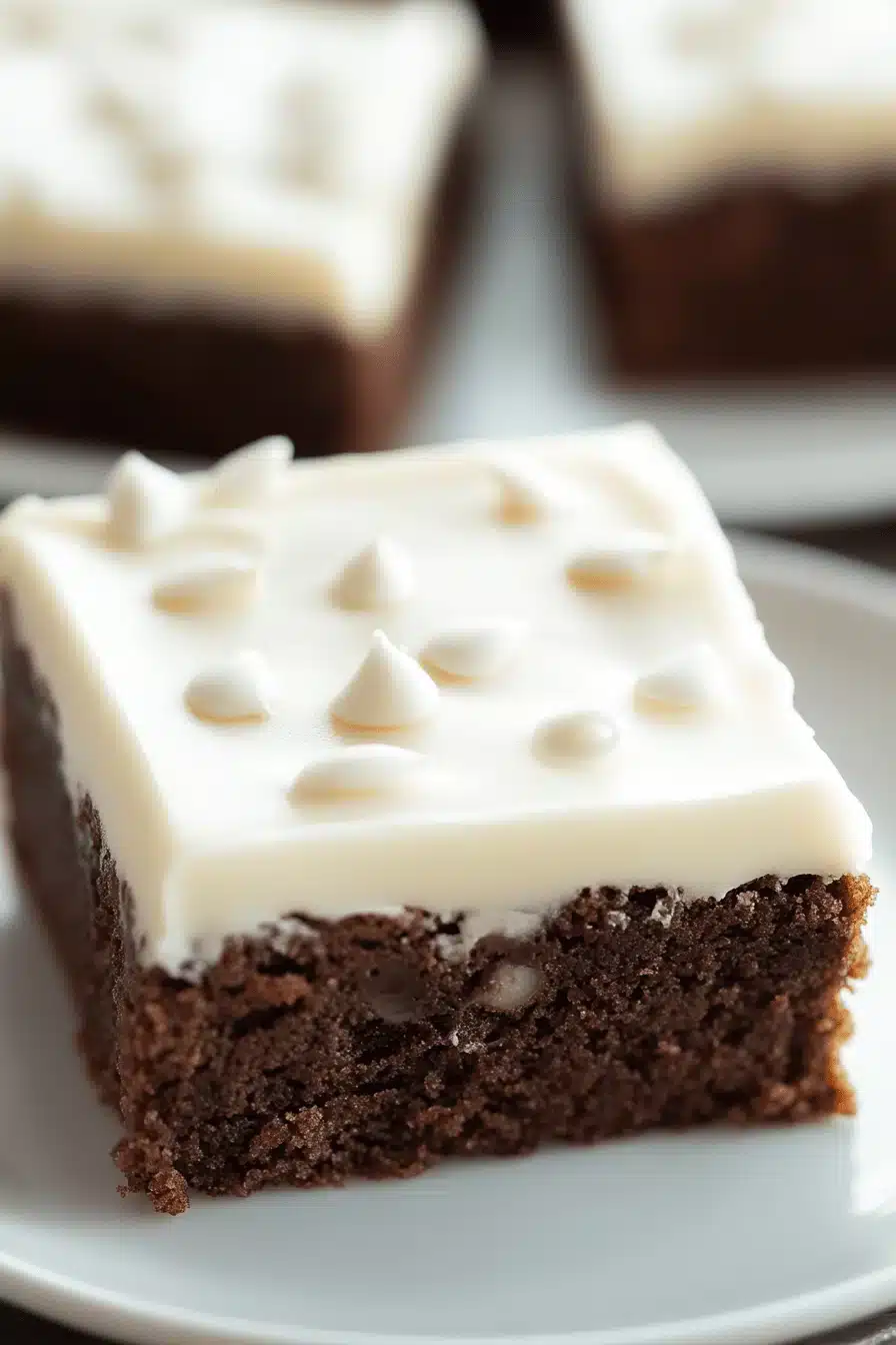 Gingerbread Sheet Cake