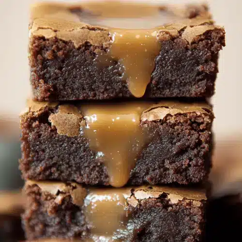 Gluten-Free Caramel Brownies