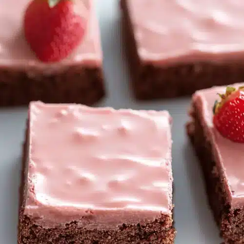 Gluten-Free Strawberry Brownies