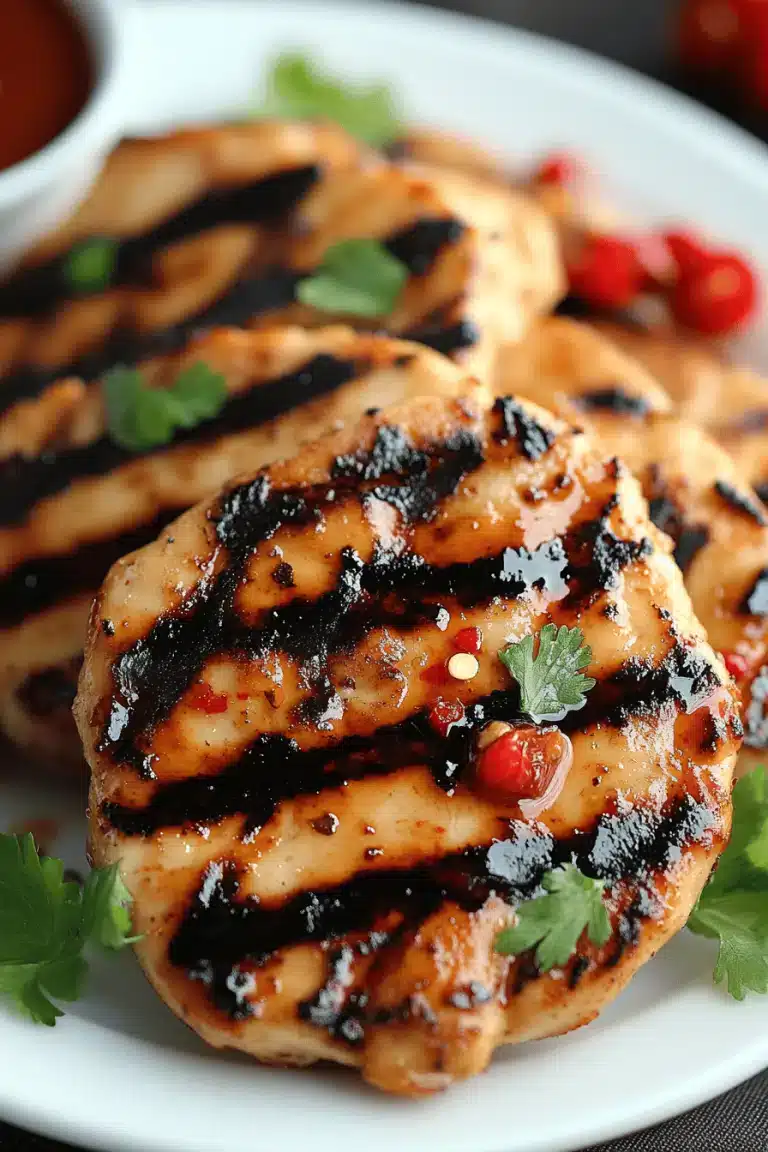 Grill Sweet Chili Chicken
