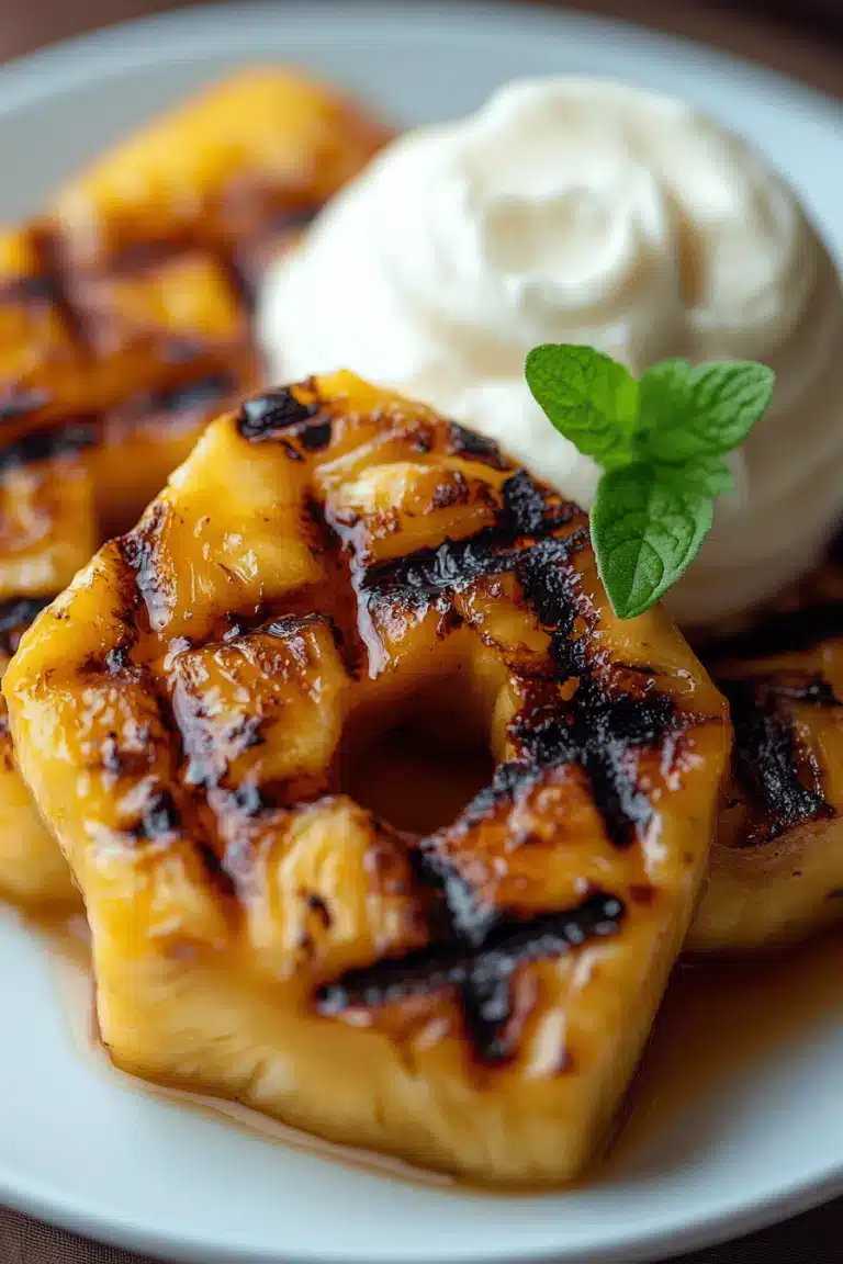 Grilled Pineapple Recipe