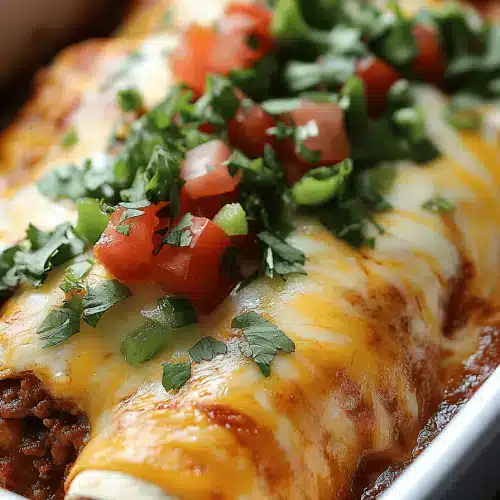 Ground Beef Enchiladas