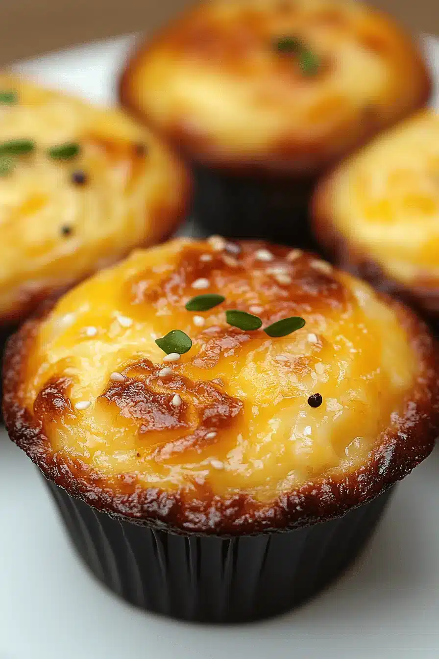 Ham Cheese Egg Muffins