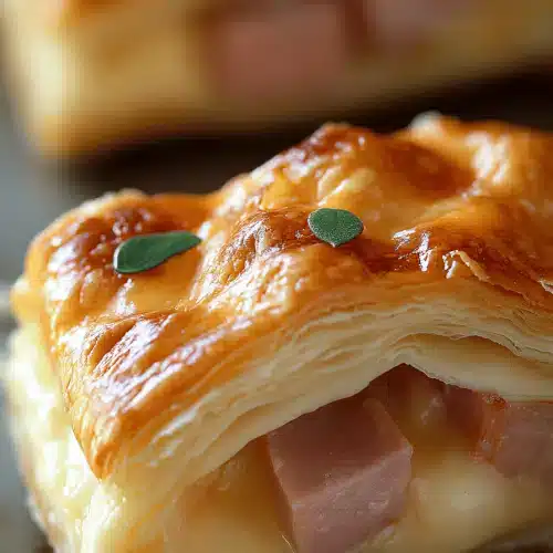 Ham and Cheese Puff Pastry Recipe