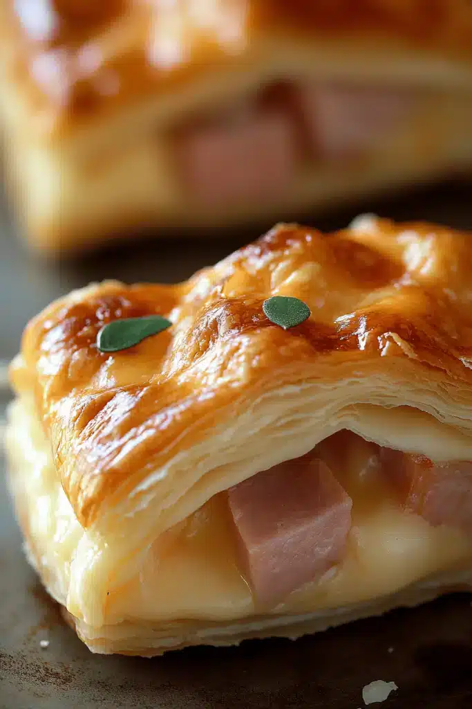 Ham and Cheese Puff Pastry Recipe