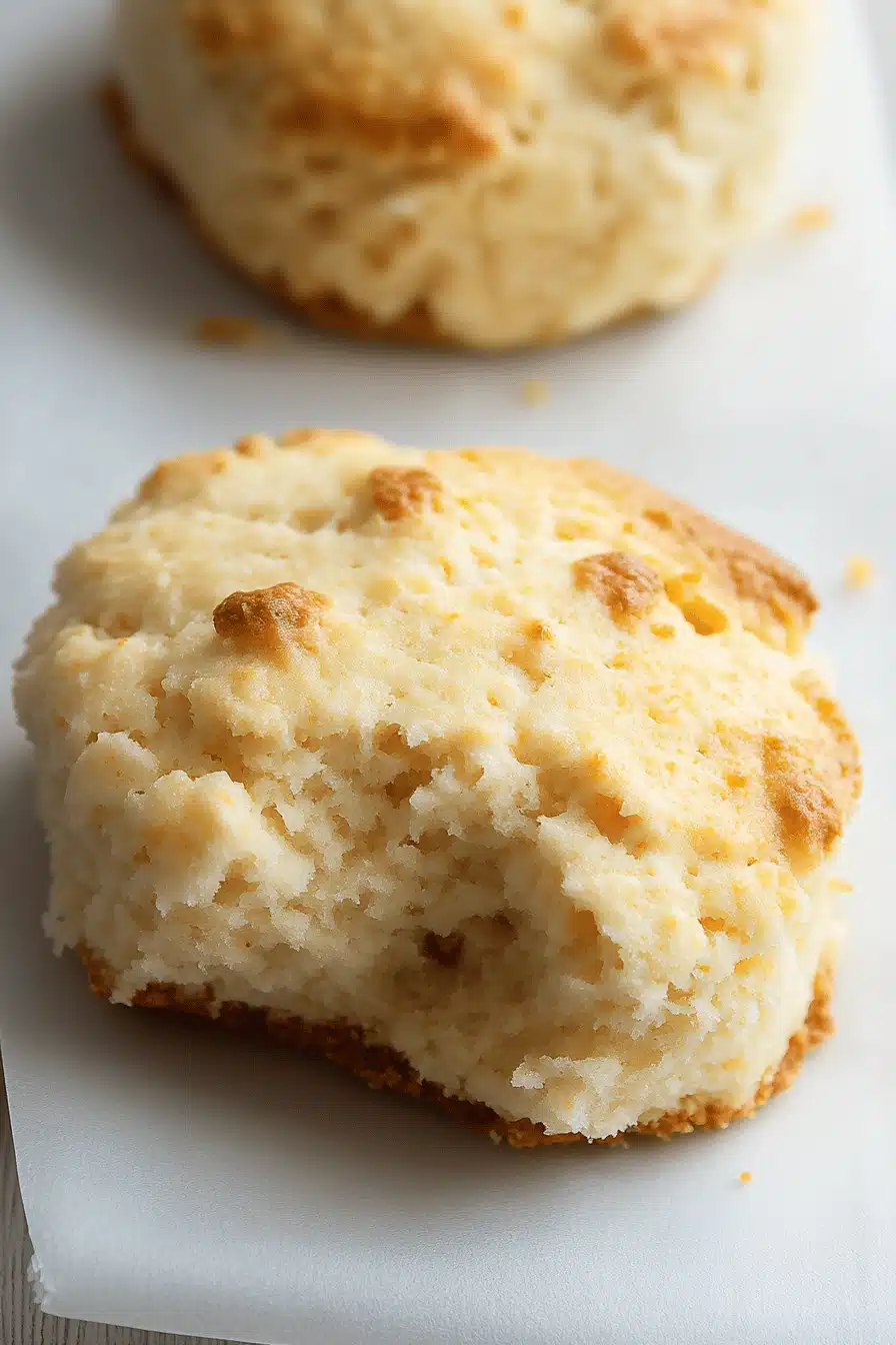 Homemade Buttermilk Scones ingredients organized and measured on kitchen counter