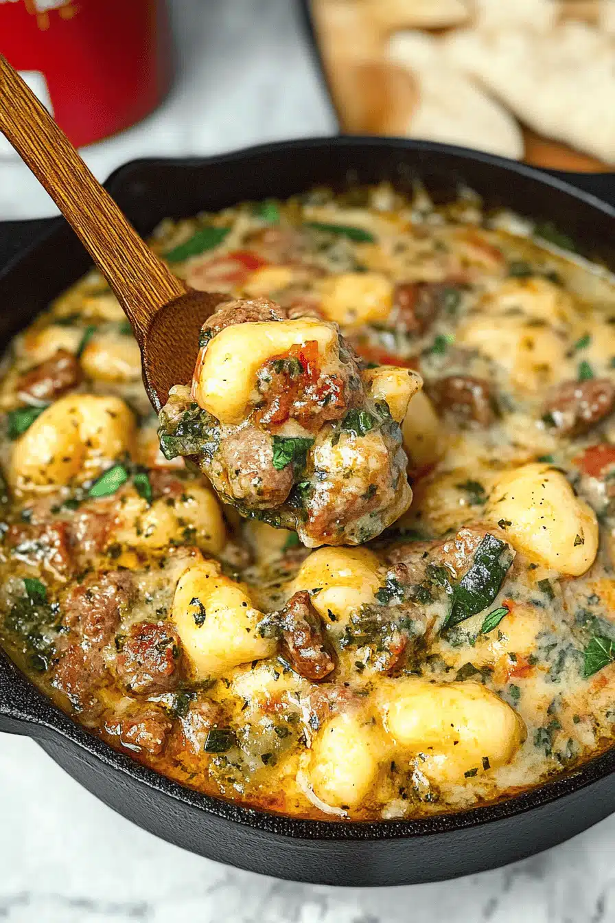 Italian Sausage Gnocchi