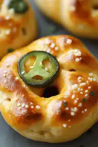 Jalapeño Cheddar Soft Pretzels