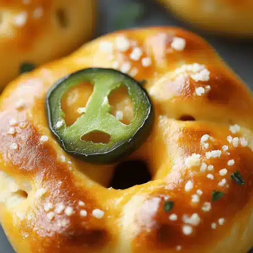 Jalapeño Cheddar Soft Pretzels