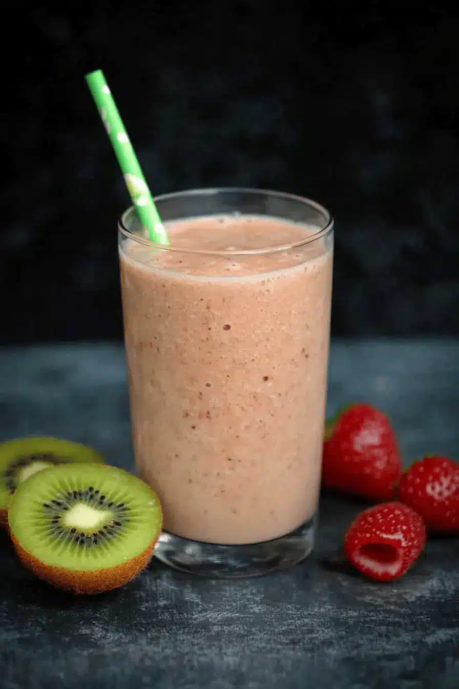 Kiwi Quencher Tropical Smoothie Recipe ingredients