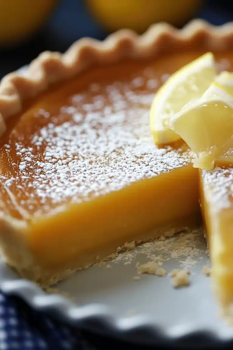 Lemon Chess Pie Recipe