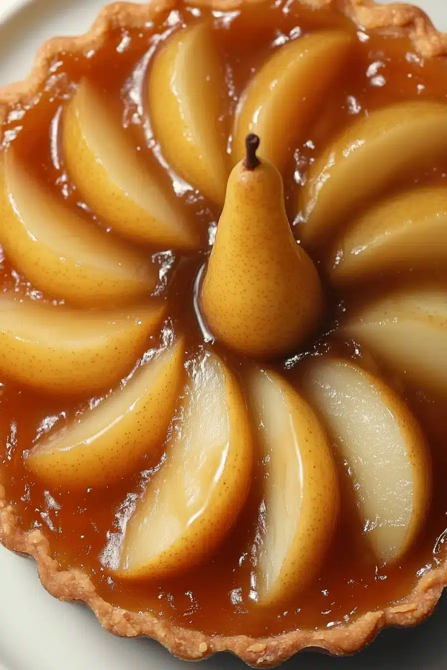 Maple Pear Tarte Tatin Recipe
