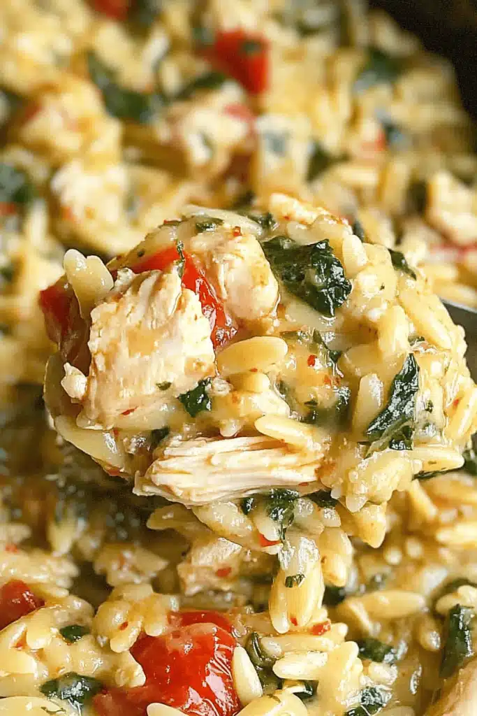 Marry Me Chicken Orzo