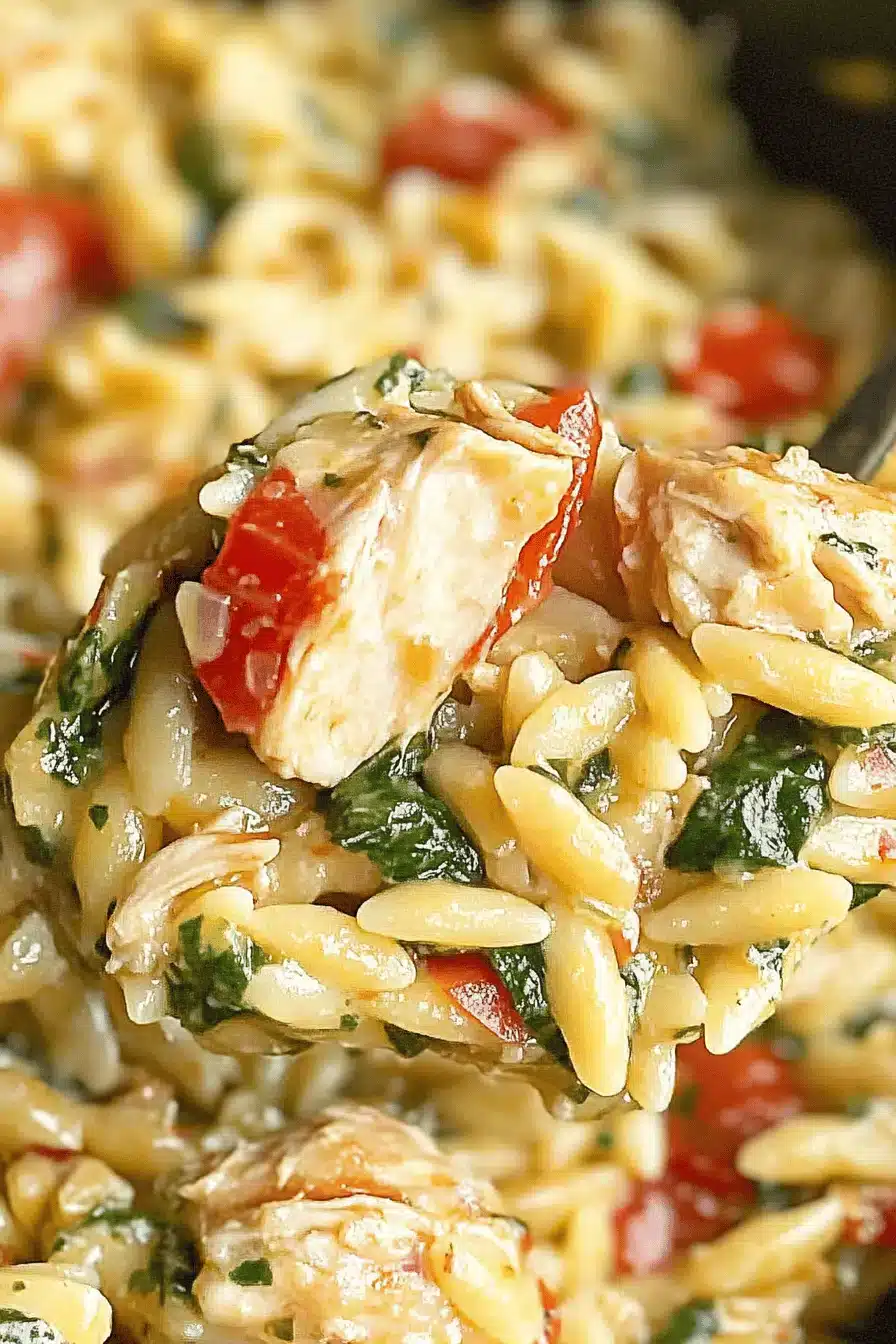 Marry Me Chicken Orzo ingredients
