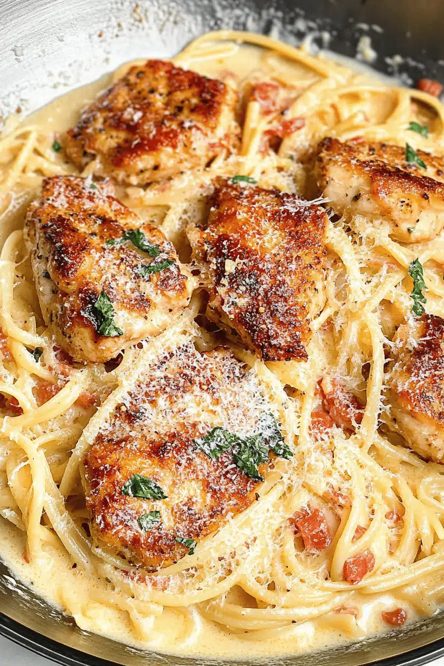 Marry Me Chicken Pasta