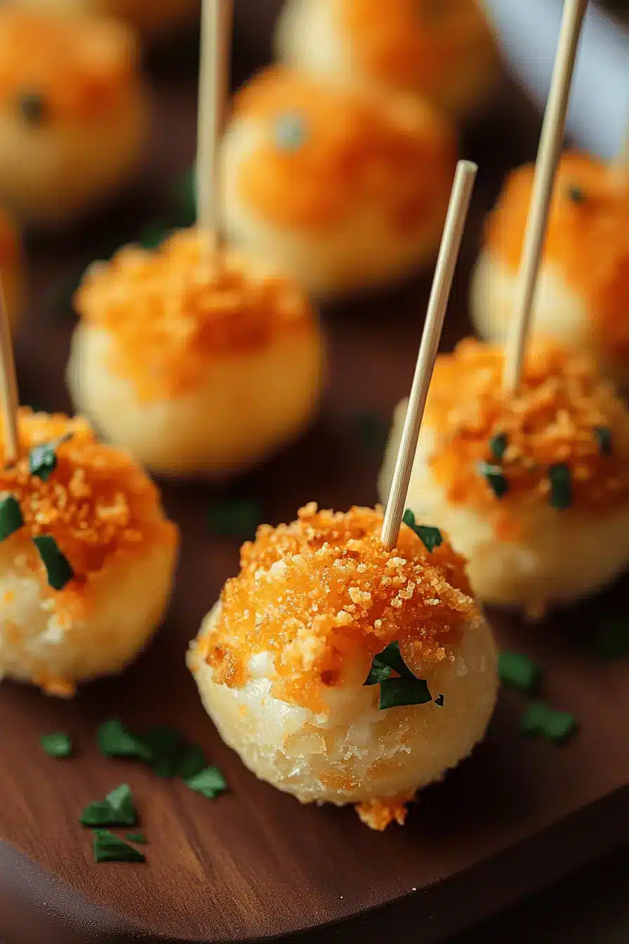 Mini Cheese Balls Recipe