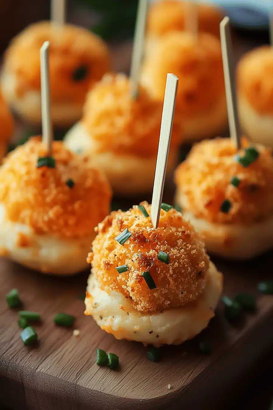 Mini Cheese Balls Recipe slice on plate showing perfect texture and swirl pattern