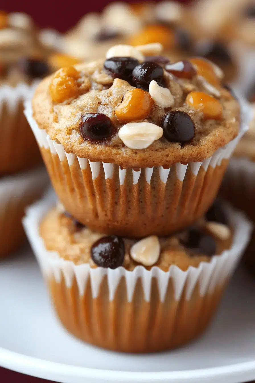 Morning Glory Muffins Recipe slice on plate showing perfect texture and swirl pattern