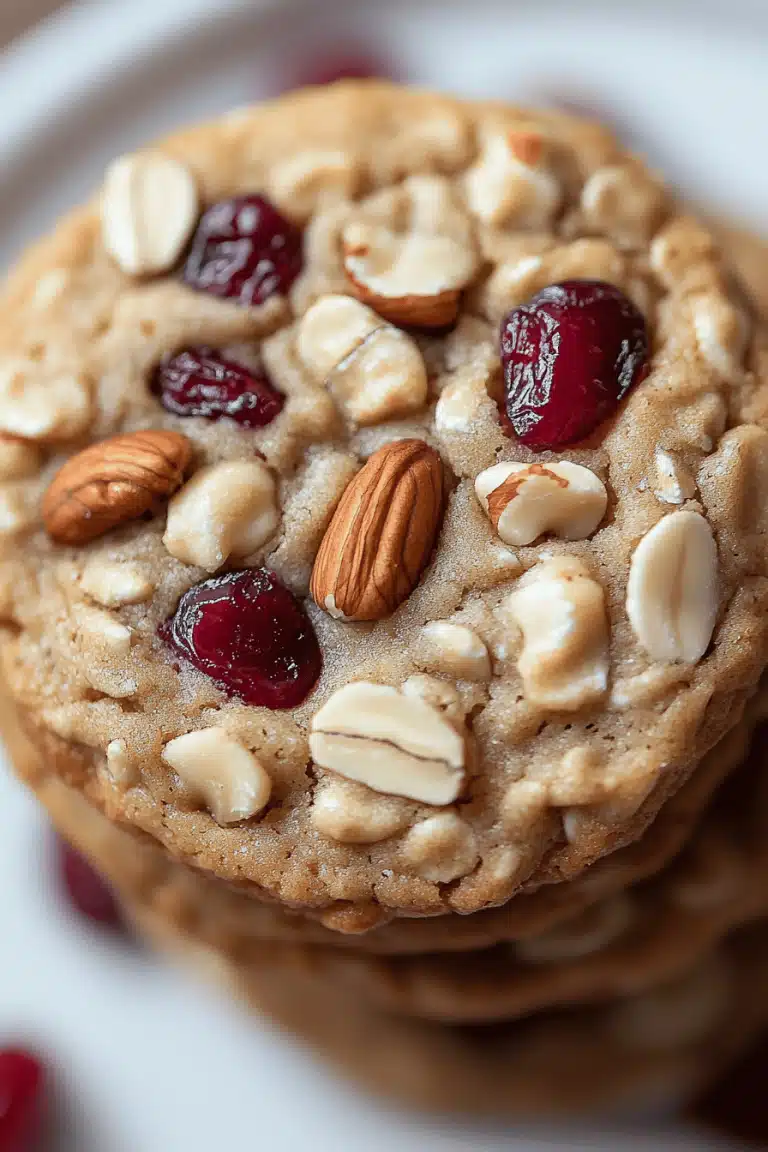 Oatmeal Cranberry Pecan Cookies