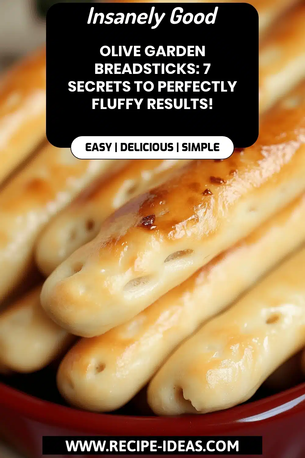 Olive Garden Breadsticks Recipe final dish beautifully presented and ready to serve