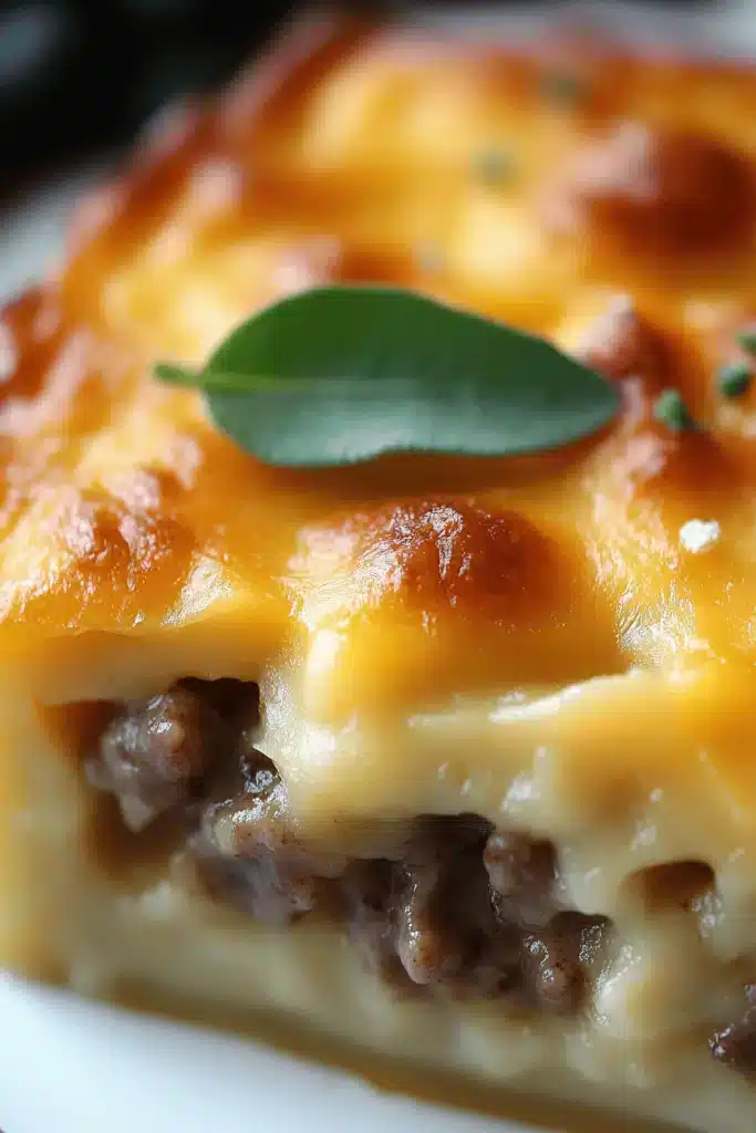 Pancake Sausage Casserole