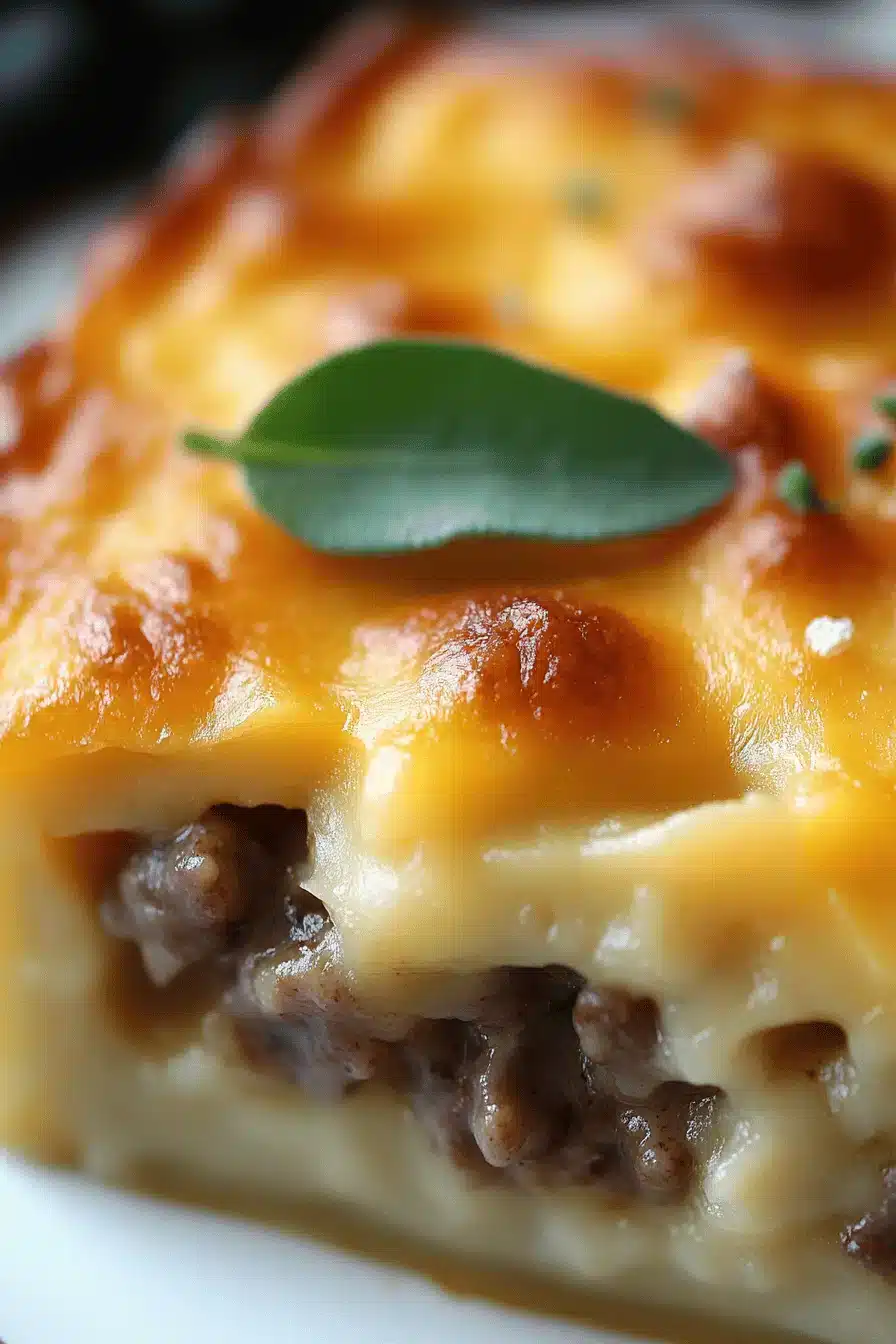 Pancake Sausage Casserole