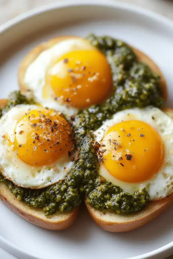 Pesto Eggs Recipe