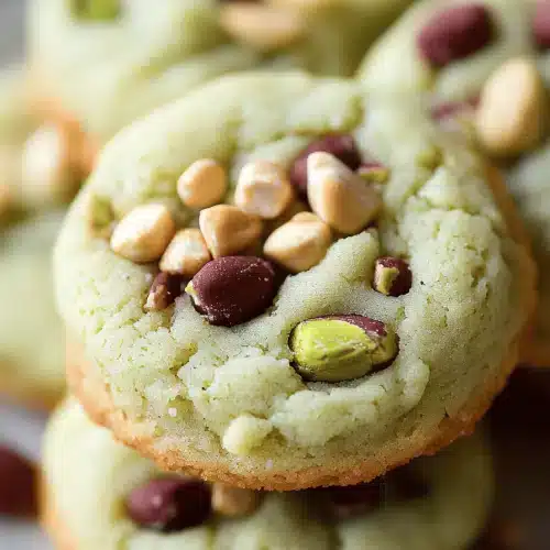 Pistachio Pudding Cookies